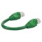 Add-On 6IN RJ-45 MALE TO RJ-45 MALE CAT6A STRAIGHT GREEN UTP COPPER PVC PATCH ADD-0-5FCAT6A-GN - alternate 5